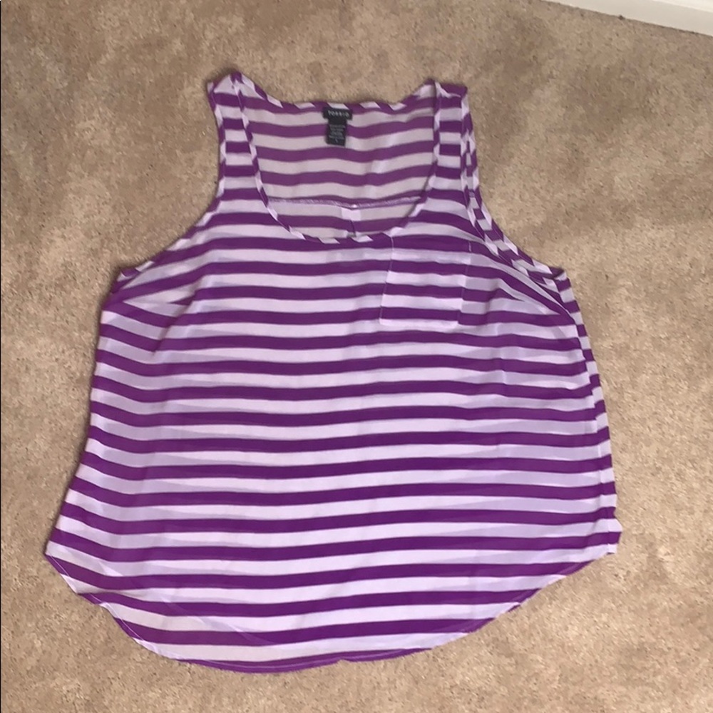 Torrid Chiffon Tank